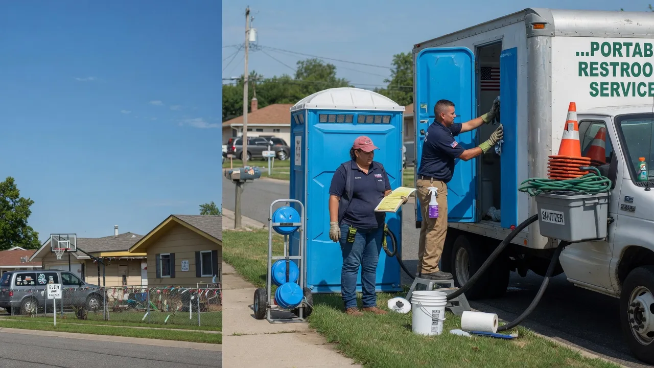 Portable Toilet Rental in Jamestown, KS near me